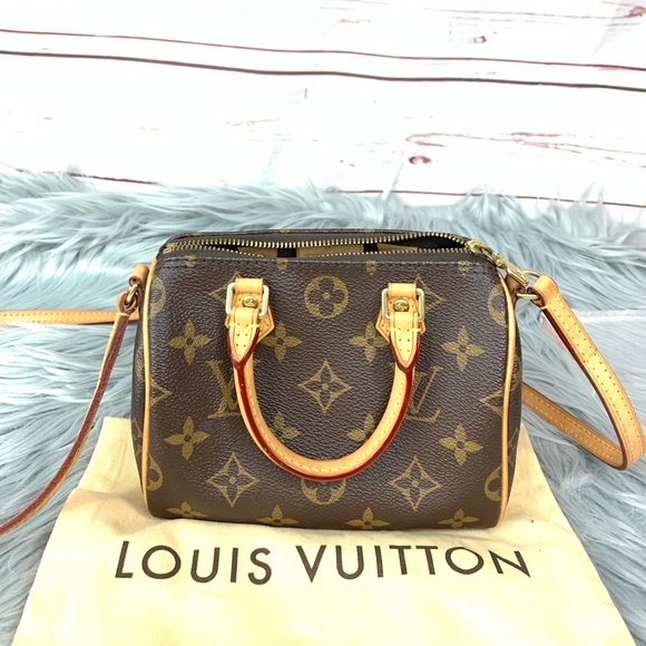 Authentic Louis Vuitton Nano Speedy Bandouliere - Picture 3 of 8